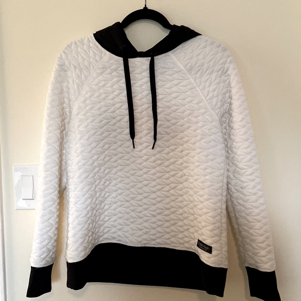 Calvin Klein Performance hooded sweater.